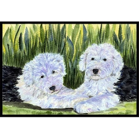 Carolines Treasures Carolines Treasures SS8282MAT 18 x 27 in. Old English Sheepdog Indoor & Outdoor Doormat SS8282MAT